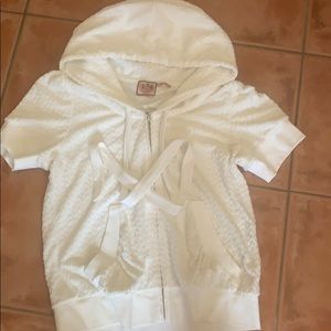 Juicy couture white terry jogging suit